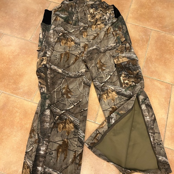 Midway USA men 2XL fleece camo hunting overalls